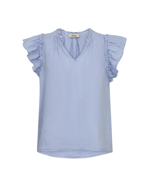 Mos Mosh Blue Blouses