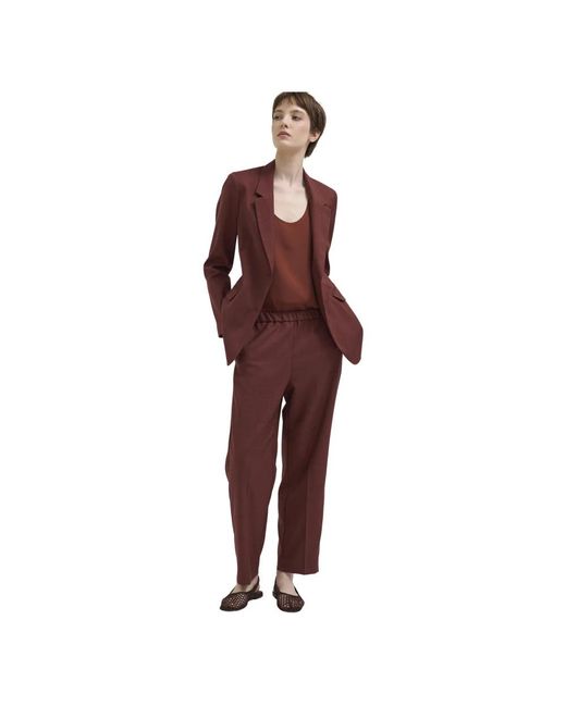 Soallure Brown Sleeveless Tops