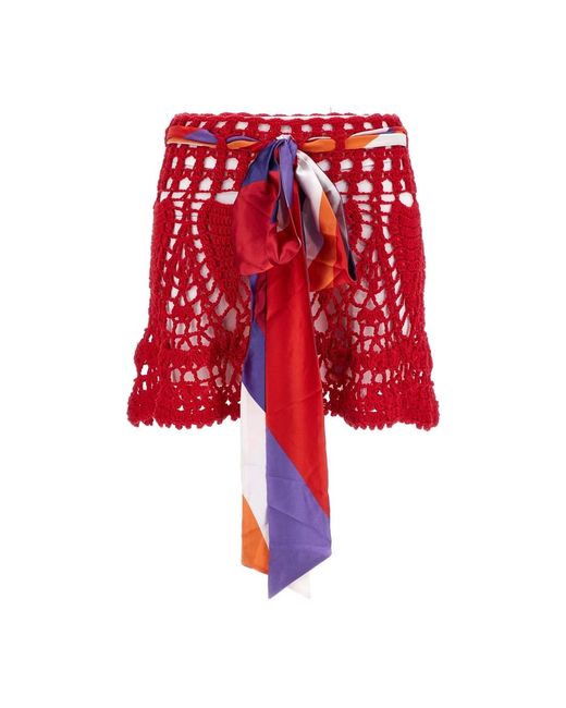 Short Skirts Matimì en coloris Red