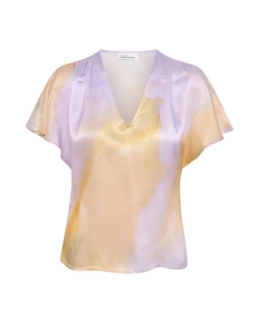 Blouses & shirts > blouses Karen By Simonsen en coloris Purple