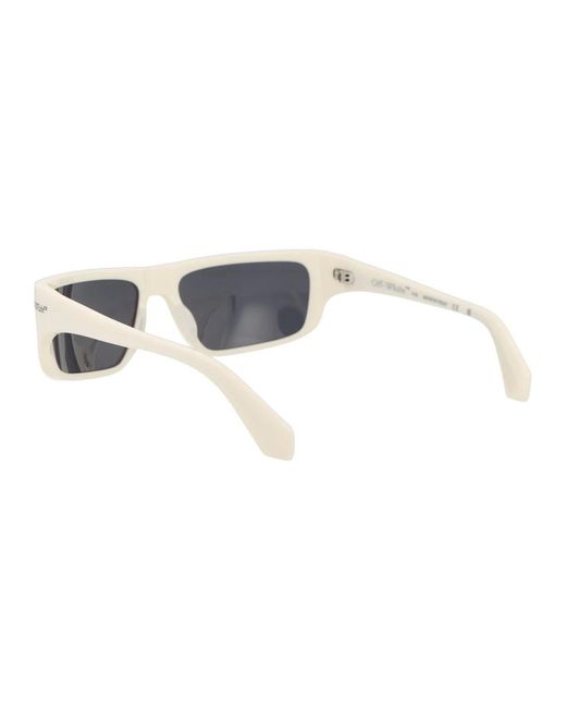 Off-White c/o Virgil Abloh Gray Stylische sonnenbrille für sonnige tage off