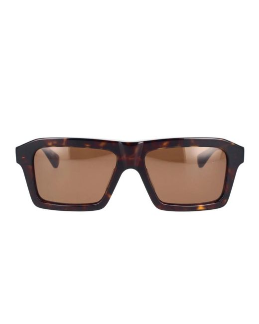 Gafas de sol rectangulares hombre bv 1213s 002 Bottega Veneta de color Brown
