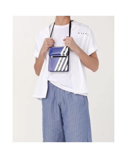 Marni Blue Taschen, Stilvoll Und Kompakt