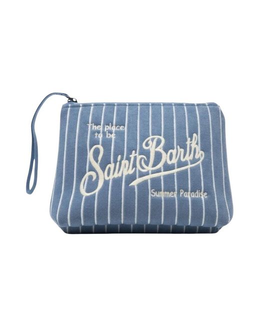 Mc2 Saint Barth Blue Clutches