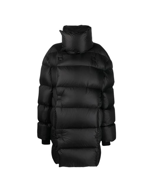 Rick Owens Gewatteerde Jas in het Black