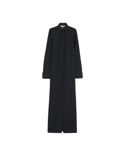 Max Mara Maxi Jurken in het Black