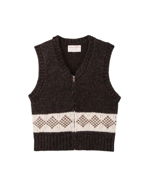 Filson Wool Vest in het Black