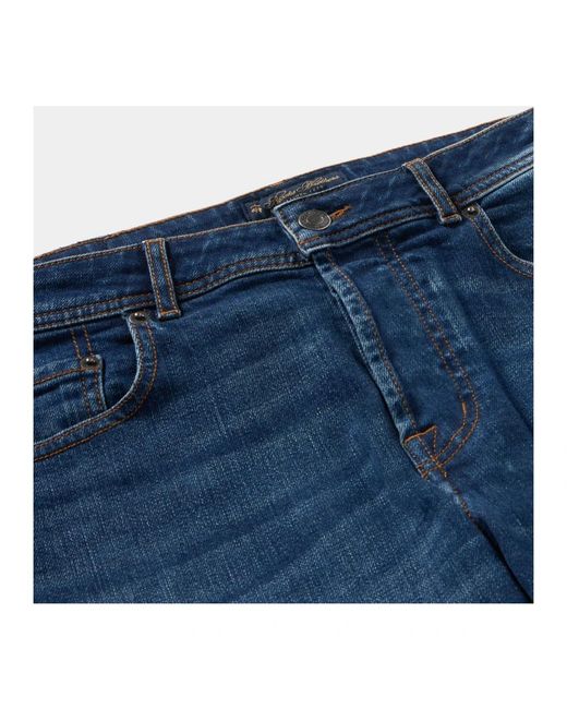 Brooks Brothers Blue Slim Fit Jeans for men