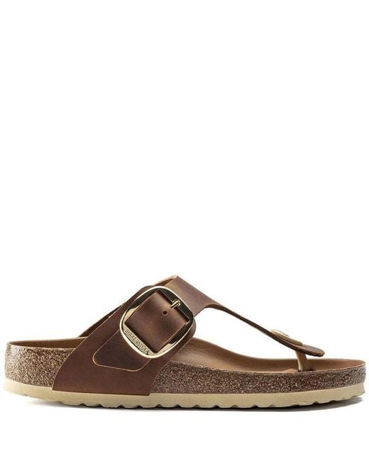 Birkenstock Brown Flip Flops