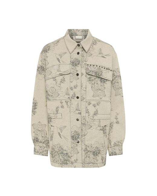 Cream Natural Shirts