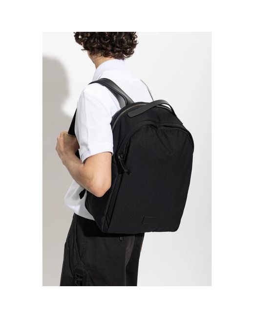 Giorgio Armani Black Backpacks for men