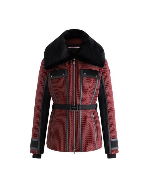 Fusalp Jassen ,Rood ,Wol Alixa Ski Jacket in het Red