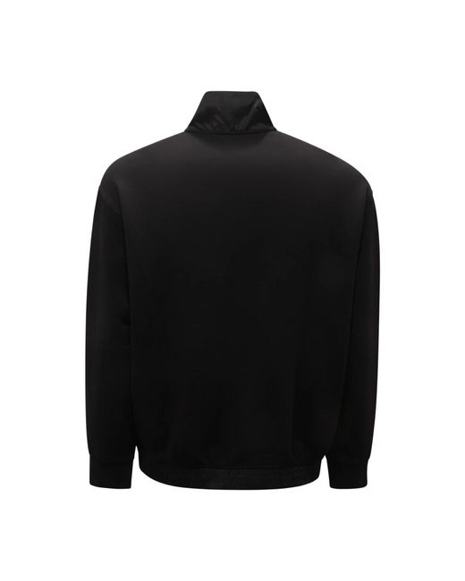 Armani Black Zip-Throughs for men