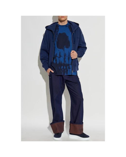 McQueen Zip-Throughs in het Blue voor heren