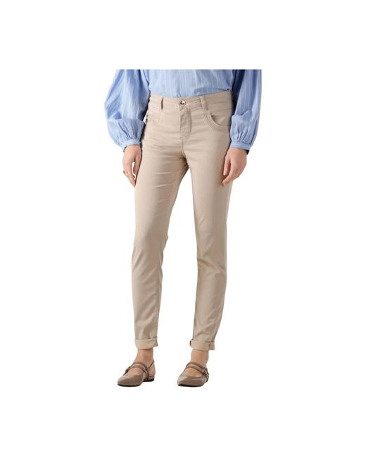 Mos Mosh Blue Vielseitige Skinny Jeans Mmnaomi Treasure Pant