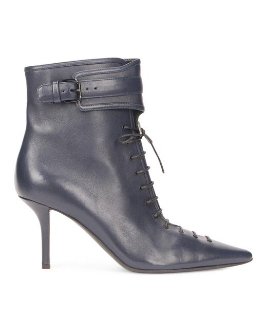 Philosophy Di Lorenzo Serafini Gray Heeled Boots