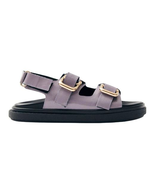 Alohas Blue Onix Leder Sandalen