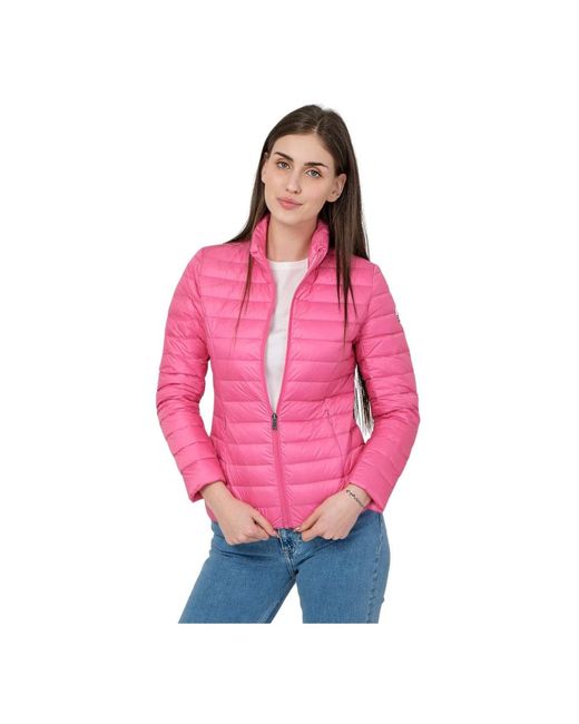 J.O.T.T Jassen ,Roze ,Leer Lichtgewicht Tussenjas in het Pink