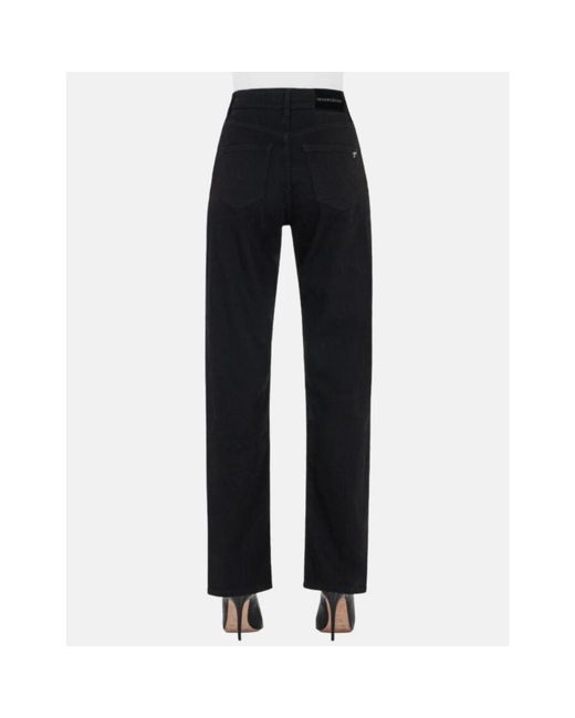 Tramarossa Black Straight Jeans