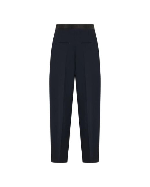Bottega Veneta Blue Wide Trousers
