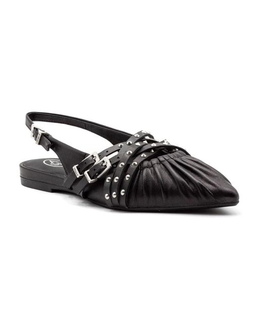 Ash Flat Shoes in het Black