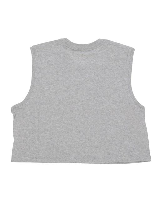 Nike Sleeveless Tops in het Gray