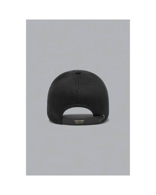 Tom Ford Black Hats & Caps