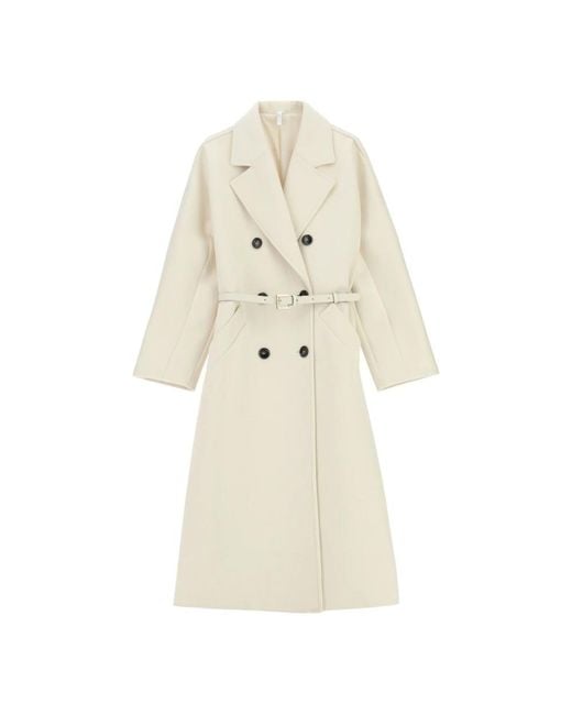 Imperial Natural Belted Coats