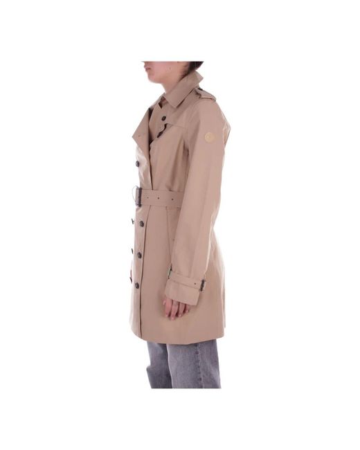 Save The Duck Brown Trench Coats