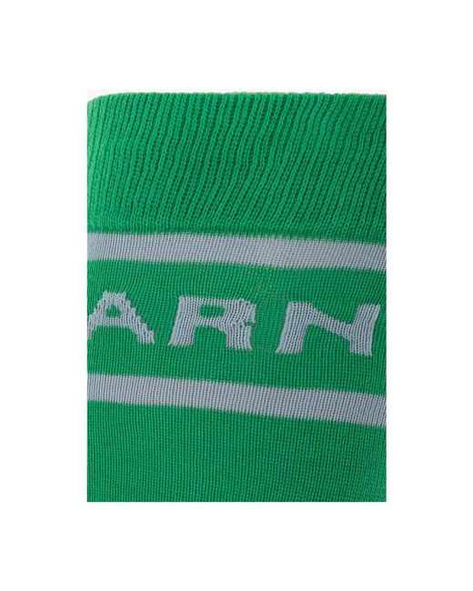 Marni Green Socks for men
