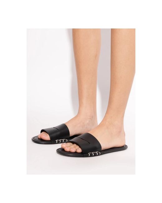 J.W. Anderson Black Sliders