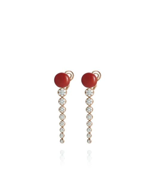 Chantecler Red Earrings