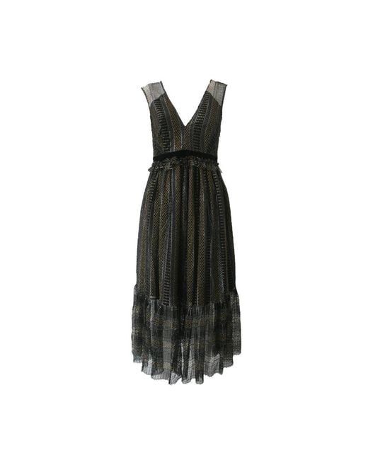 Twinset Black Midi Dresses