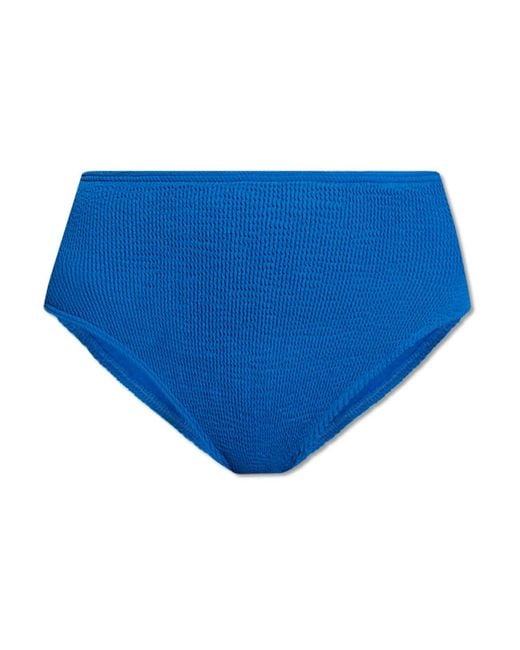 Bondeye Badmode ,Blauw ,Palmer Zwembroek Onderkant in het Blue