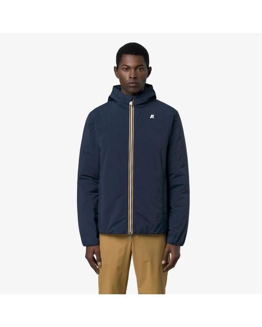 K-Way Blue Light Jackets for men