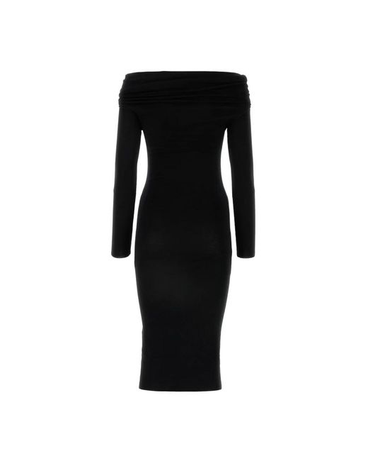 ARMARIUM Kleedjes ,Zwart ,Wol Debra Jurk in het Black