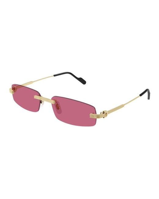 Cartier Pink Sunglasses for men