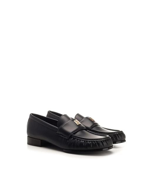 Givenchy Black Loafers