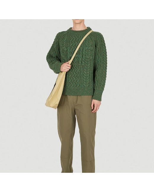 Sky High Farm Green Round-Neck Knitwear for men