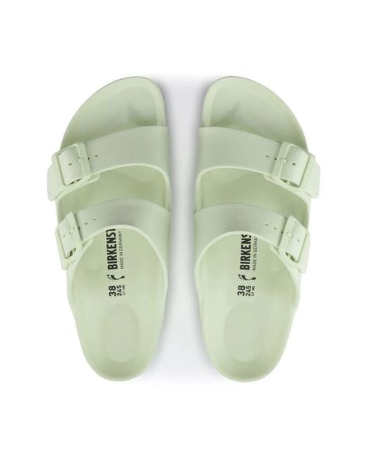 Birkenstock Green Sliders