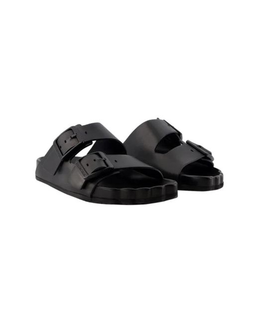Balenciaga Black Sliders