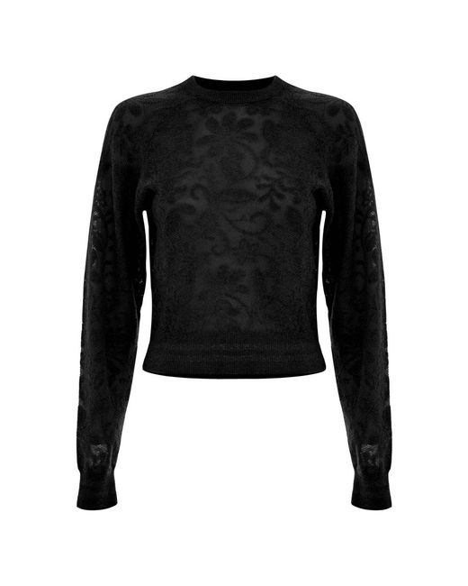 Round-Neck Knitwear di Kocca in Black