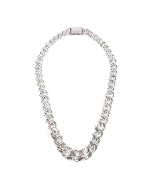 Jil Sander Metallic Necklaces for men