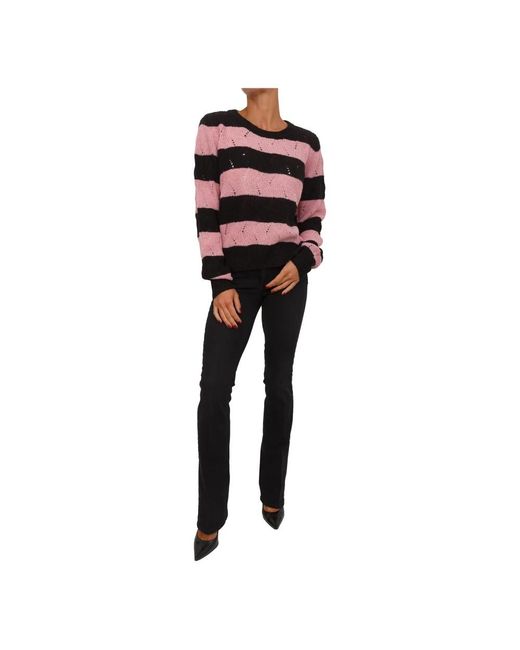 Liu Jo Black Round-Neck Knitwear