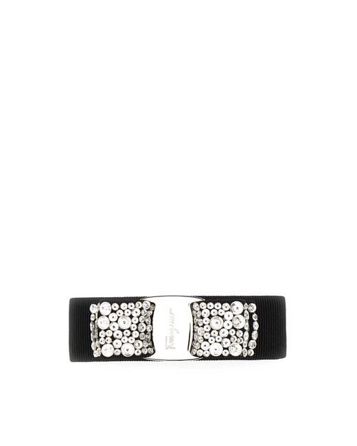 Ferragamo White Hair Accessories