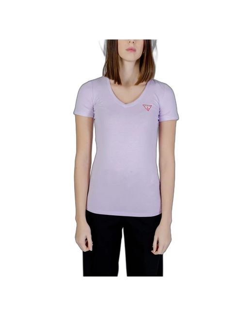 Guess Purple T-Shirts