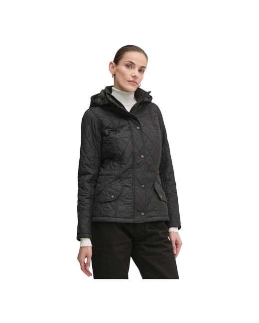 Barbour Millfire Quilted Jacket in het Black