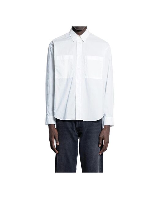 Studio Nicholson Formal Shirts in het White voor heren