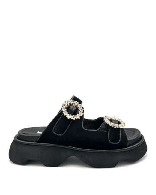 Flat sandals Jeannot de color Black