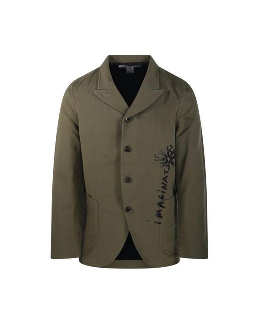 Comme des Garçons Green Blazers for men